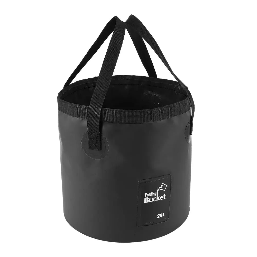 12L/20L Bowl Sink Washing Bag Car Wash Bucket Portable Outdoor Travel Foldable Water Multifunction Folding Portable Bucket Water