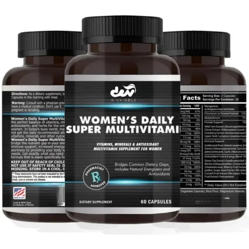 Women's Daily Super Multivitamin - 60 Capsules
