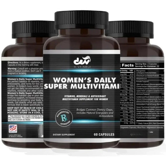 Women's Daily Super Multivitamin - 60 Capsules
