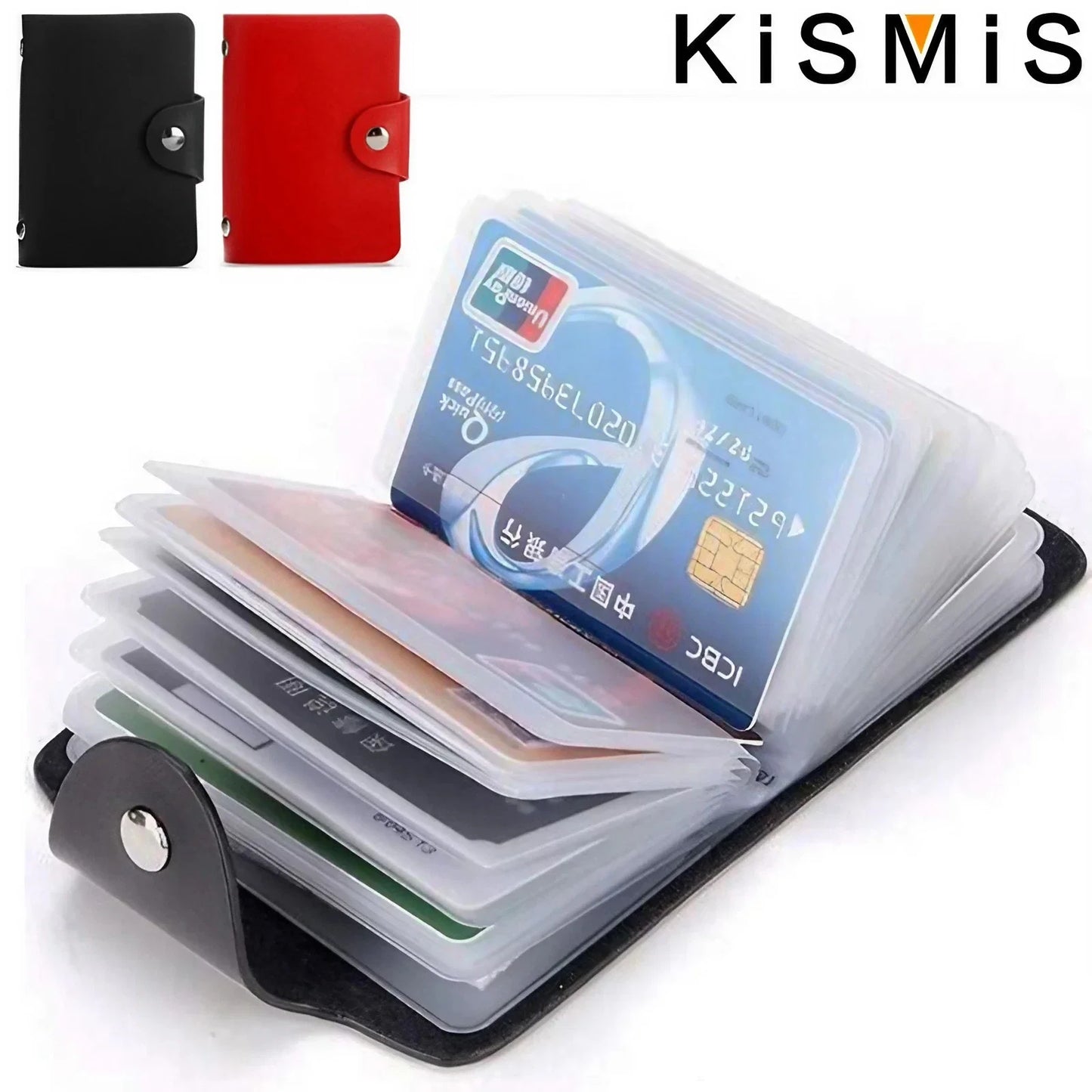 RFID Blocking Aluminum Card Case - Credit Card Protector, Business Card Holder, Metal ID Organizer Wallet, 6 Slots for Women,Men