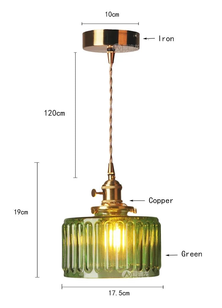 Lamps for Living Room  Room Decor Bedside Light Luxury Creative Restaurant Balcony Porch Glass Pendant Lights Lamp