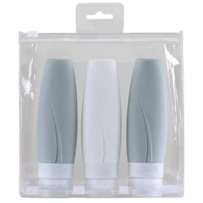 New Leak Proof Travel Bottles Set Travel Containers for Travel Size Toiletries Portable Quart Bag Storage Shampoo Lotion