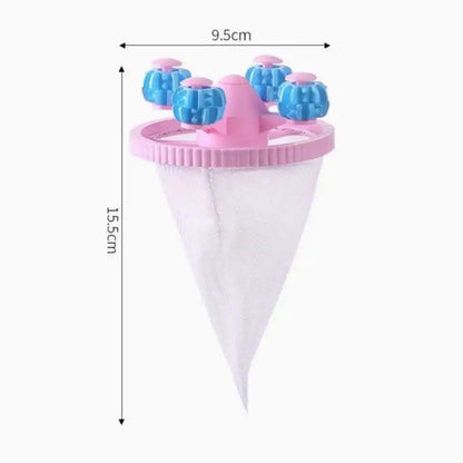 Washing Machine Filter Bag Reusable Net Laundry Ball Floating Lint Hair Catcher Pet Hair Remove Dirt Collection Dedusting Roller
