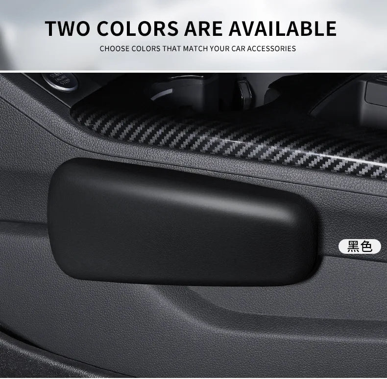 1PC Car Knee Pads Leg Pads Car Leg Rests Knee Pads Car Door Control Leg Pads Universal Foot Pads Auto Armrest Accessories