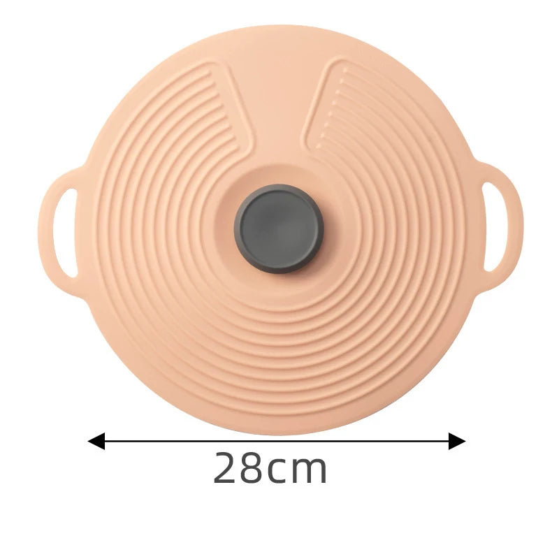 Silicone Lids for Bowl Reusable Sealed Suction Lids Fits Cups Bowls Plates Pots Pans Food Storage Microwave Cover Kitchen Gadget