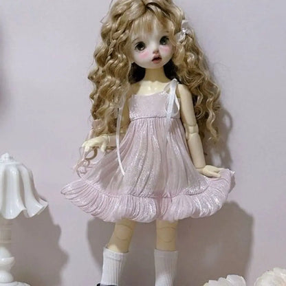 Casual Wears Doll Elegant Dresses Photo Props DIY Accessories Doll Handmade Clothes 1/6 BJD Pearlescent Doll Princess Clothes