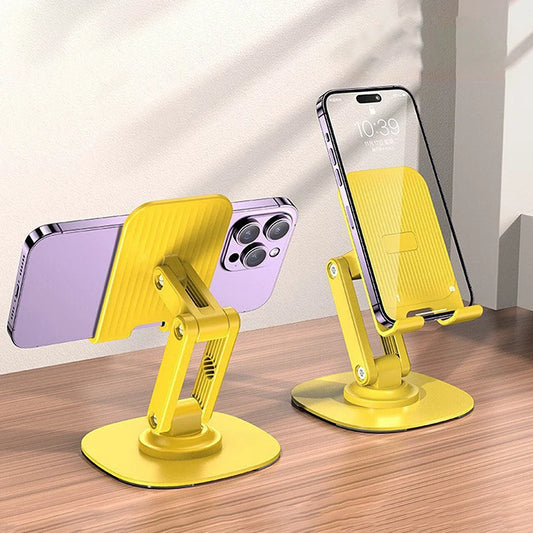 360° Rotating Mobile Phone Holder Foldable Desktop Mobile Phone Support Lazy Tablet Portable Mobile Phone Support Stand