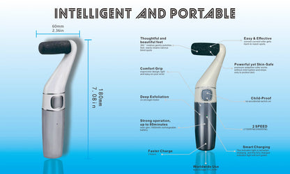 Electric heel crack dead skin scrub electric grinding foot care tool professional dead hard skin scab remover tool