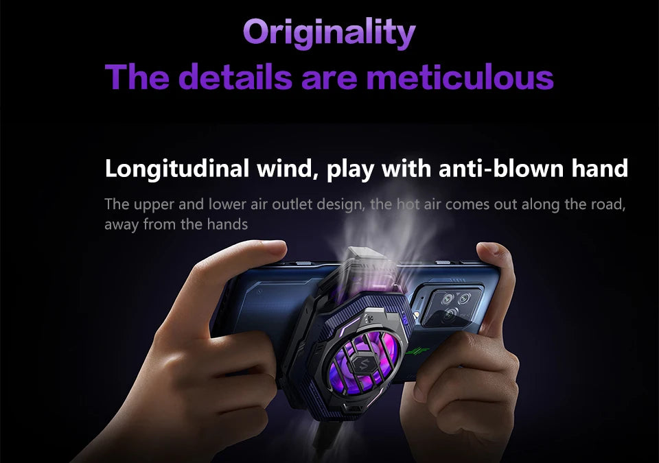 Original Black Shark Cooler 4 3 Pro 4Pro Smart FunCooler For xiaomi black shark nubia lenovo phone