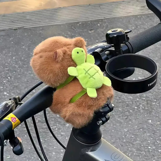 Plush Capybara Car Interior Accessories Center Console Ornaments Bicycle accessories Decoration Accessories For Cute Plush Dolls