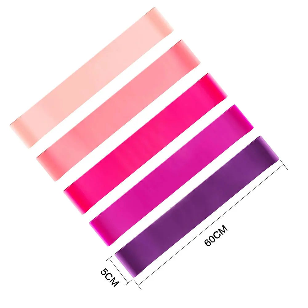 Resistance Bands for Working Out, Elastic Exercice Loop Bands,Yoga Starter Set of Stretch Bands for Booty Legs,Pilates Flexbands