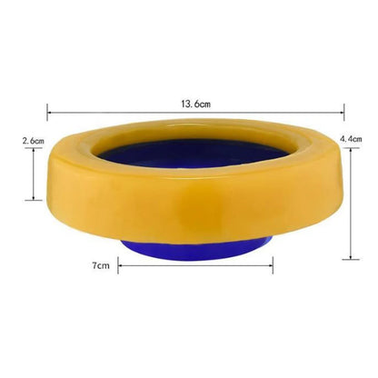 Toilet Flange Flange Check Valve Toilet Accessories Wax Ring With Backflow Anti-backflow Perfect Seal For Toilet Hone Supplies