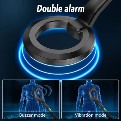 High Sensitivity Handheld Metal Detector with Alarm & Pinpoint Coil for Security/Industrial/Treasure Hunting