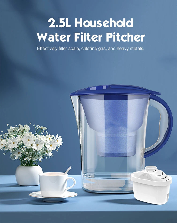 Water Purifier, Household Kitchen Activated Carbon Water Filter, Portable Water Purifier, Tap Water Filter, Kitchen Tool, Water