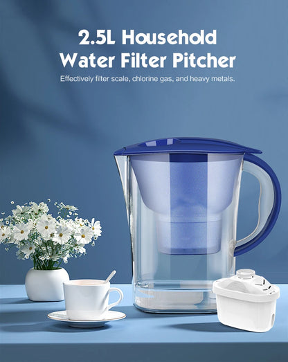 Water Purifier, Household Kitchen Activated Carbon Water Filter, Portable Water Purifier, Tap Water Filter, Kitchen Tool, Water