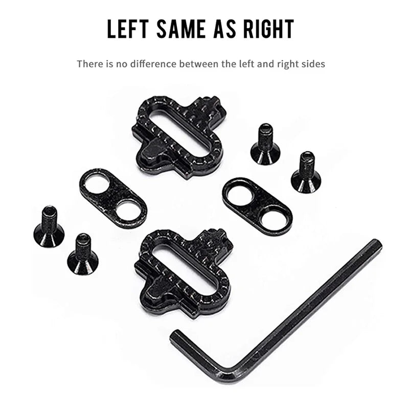 BUCKLOS Bike Pedal Cleat Fit Shimano SPD Bike Pedal Cleat for LOOK KEO/SPD-SL/LOOK Delta/SPD MTB Road Bicycle Cycle Shoes Cleats