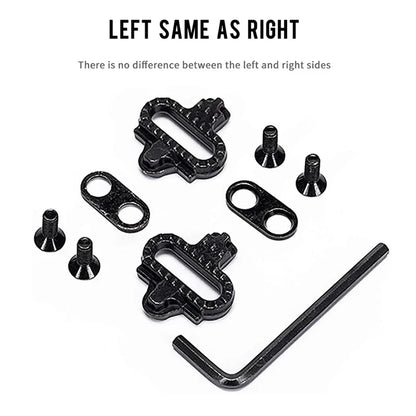 BUCKLOS Bike Pedal Cleat Fit Shimano SPD Bike Pedal Cleat for LOOK KEO/SPD-SL/LOOK Delta/SPD MTB Road Bicycle Cycle Shoes Cleats