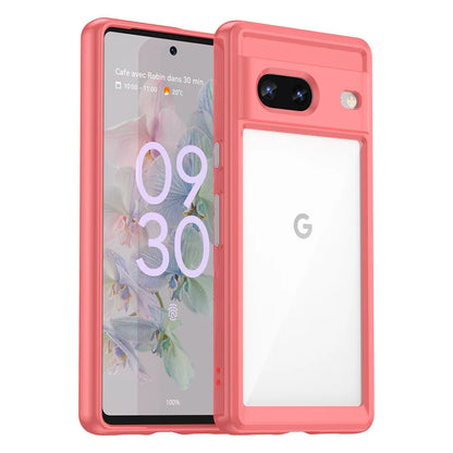 For Google Pixel 7 Case Cover Google Pixel 8 7 Pro 7A Capas Shockproof Clear Transparent Multicolour Fundas Google Pixel 7 Pro