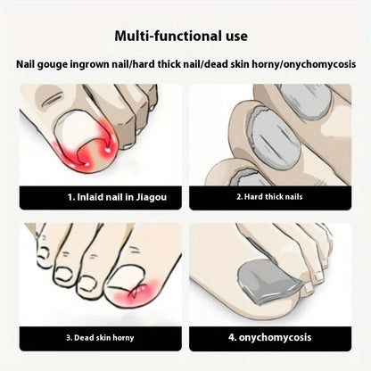 Stainless steel nail and toe nail trimming tool for removing dead skin, a useful nail and toe nail trimming device, a beautiful