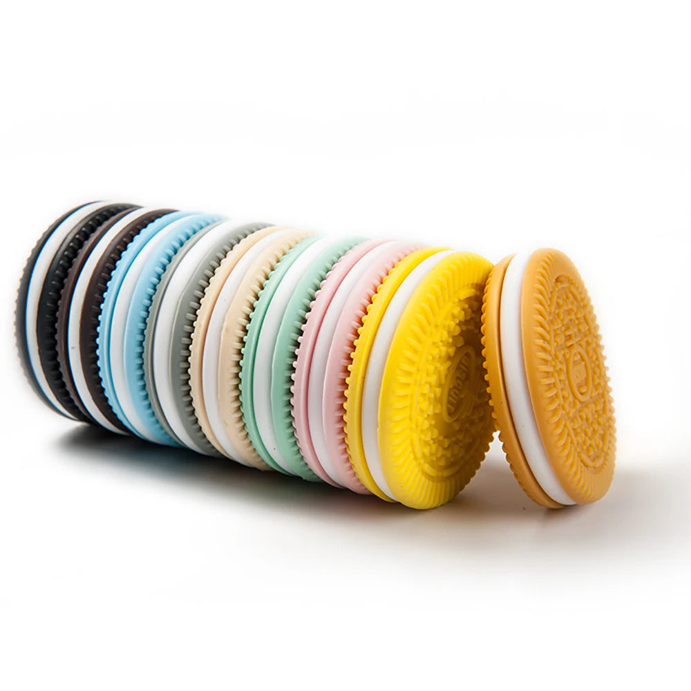 Baby Silicone Teether Cartoon Animal BPA Free Rodents Teething Necklace Food Grade Infant Chewable Toys