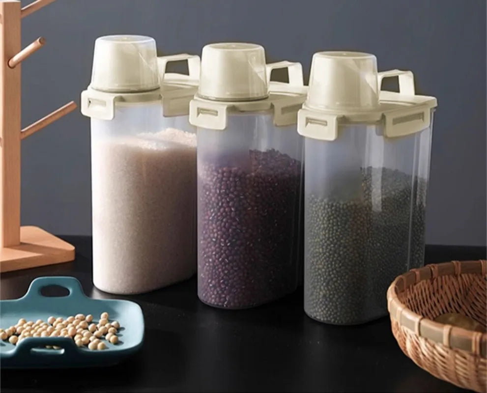 Dog Food Container Sealed Dog Food Storage Box with Lid - Moisture & Leak-proof, Ideal for Dog Food, Cat Food, Pet Snacks