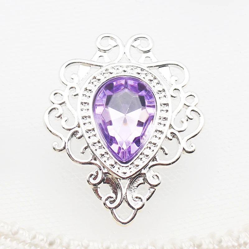 10 pieces of new crystal sewing accessories, sewing accessories, decorations, artificial accessories, used to decorate the party