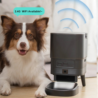 Smart Pet Feeder Automatic Cat Feeder Dog Slow Food Machine With Timed Quantitative Automatic Cat Food Dispenser Dog Cat Bowl