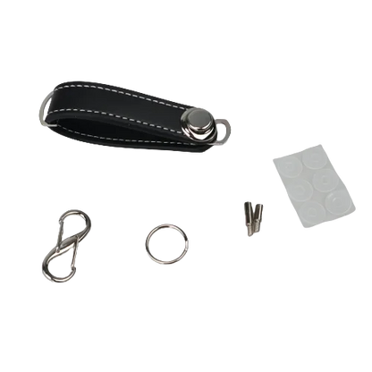 Car Key Pouch Bag Case Wallet Holder Chain Key Wallet Ring Collector Housekeeper Pocket Key Organizer Smart Leather Keychain