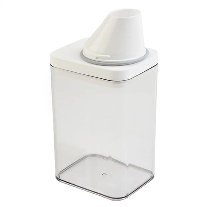 1PC High Quality Laundry Detergent Dispenser For Laundry Detergent Powder Kitchen Plastic Airtight Food Storage Containers