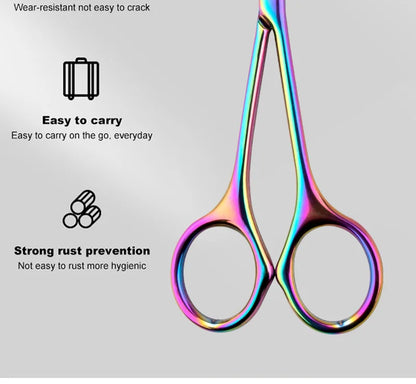 Stainless Steel Manicure Scissors for Nail Care Cuticle Nipper Dead Skin Remover Scissors Nail Art Cuticule Cutter Beauty Tool