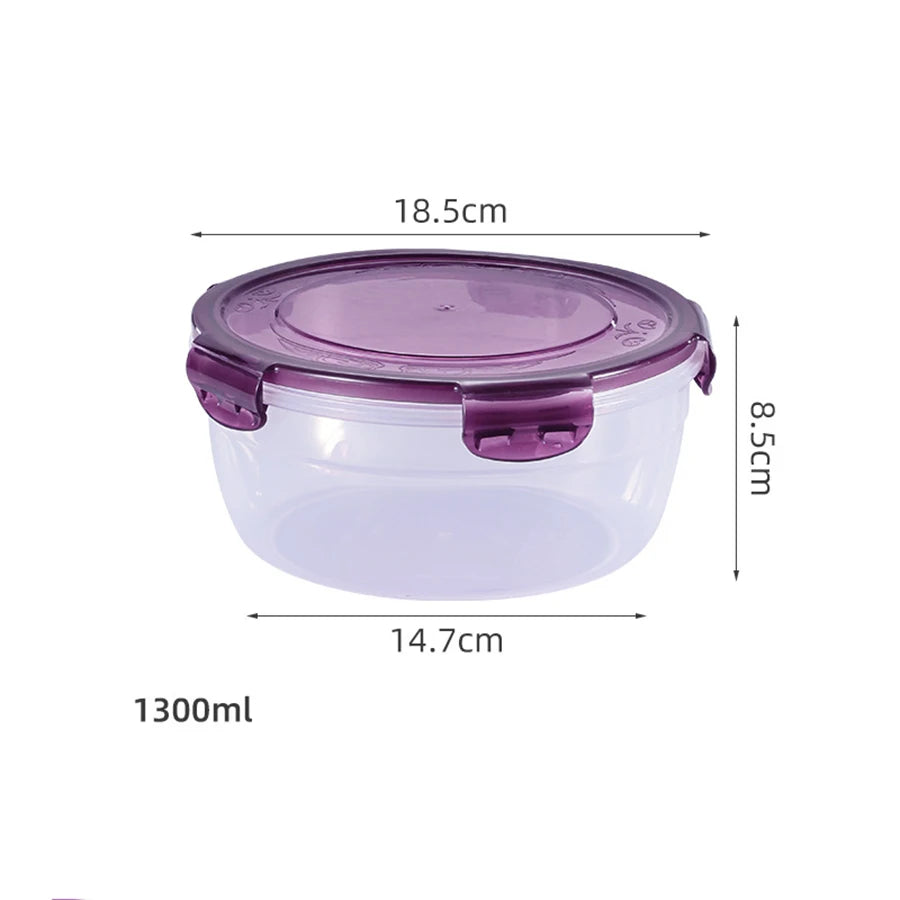 Fridge Organizer Food Storage Containers Fresh Fruit Refrigerator Storage Box Snack Sealed Jar Lunch box Kitchen organizer