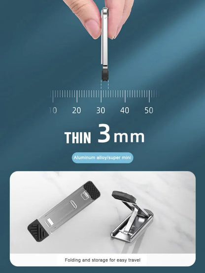 Laptop Stand for Computer Keyboard Holder Mini Portable Legs Laptop Stands for Macbook Huawei Xiaomi Notebook Zinc Alloy Support