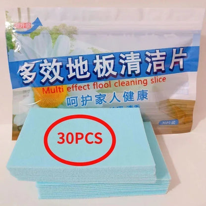 50/30Pcs Multifunctional Household Fragrance Floor Decontamination and Brightening Floor Tile Cleaning Tool Floor Cleaning Sheet