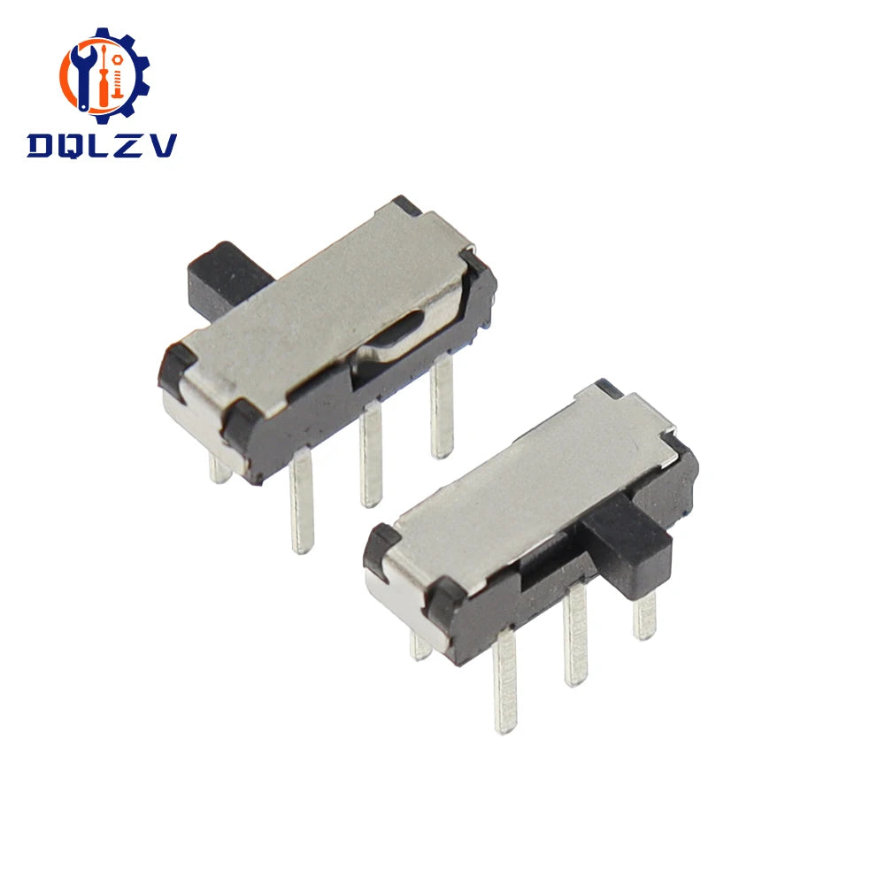 MSK-22D18 MINI Slide Switch 2P2T DPDT DIP 6Pin Side Slide Mini Toggle Switches Micro Slide Switches Black