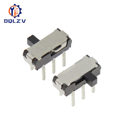 MSK-22D18 MINI Slide Switch 2P2T DPDT DIP 6Pin Side Slide Mini Toggle Switches Micro Slide Switches Black