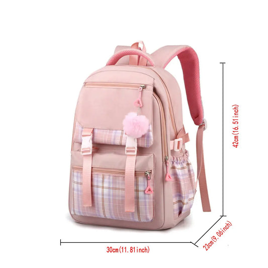 hellokitty Hello Kitty Backpack Female Japanese Cute Primary School Junior High School Large Capacity School Bag