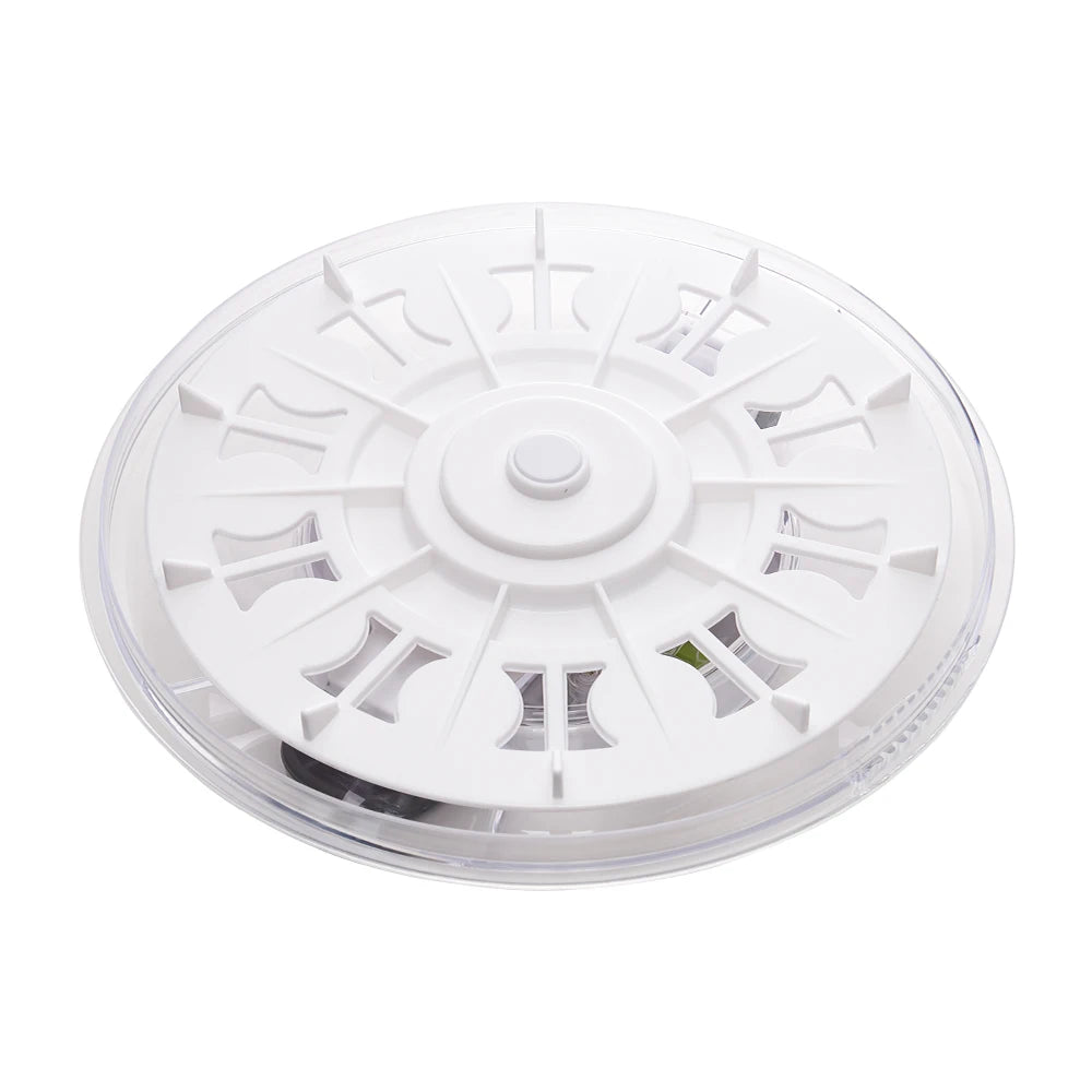 【Lifeideas】5L Salad Spinner Large Salad Sowl With Lid One-handed Easy Press Salad Spinner Washer Dryer Drainer Mixer