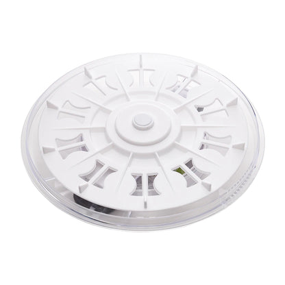 【Lifeideas】5L Salad Spinner Large Salad Sowl With Lid One-handed Easy Press Salad Spinner Washer Dryer Drainer Mixer