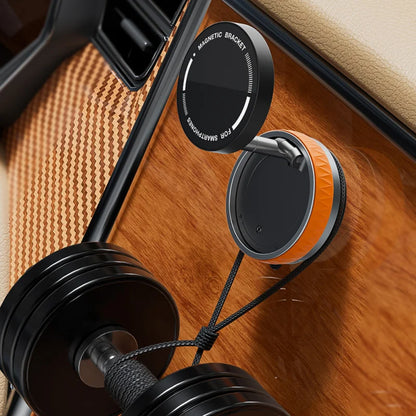 Magnetic Car Mount Stand Vacuum Strong Suction Stand Phone Holder Foldable 360 Rotation Adjustable Car Phone Bracket for Magsafe