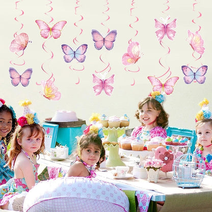 Butterfly Party Snack Tray Butterfly Birthday Party Decoration Kids Girls Birthday Party Supplies Baby Shower Party Decoration