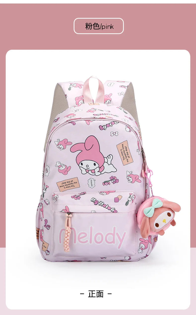 New style trendy student schoolbag cartoon print cute large capacity backpack fashionable middle school student backpack