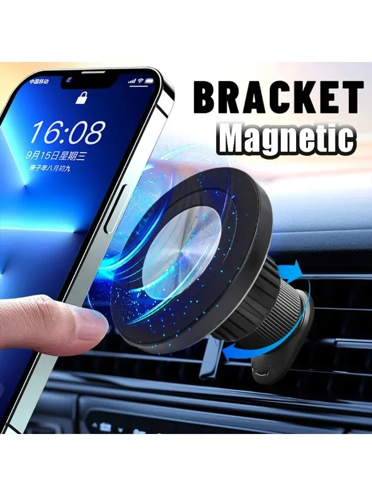 Phone Holder Magnet Brackets For MagSafe Car Mount Accessories Universal Magnetic Car Holder Suitable For 17mm Ball Head Base