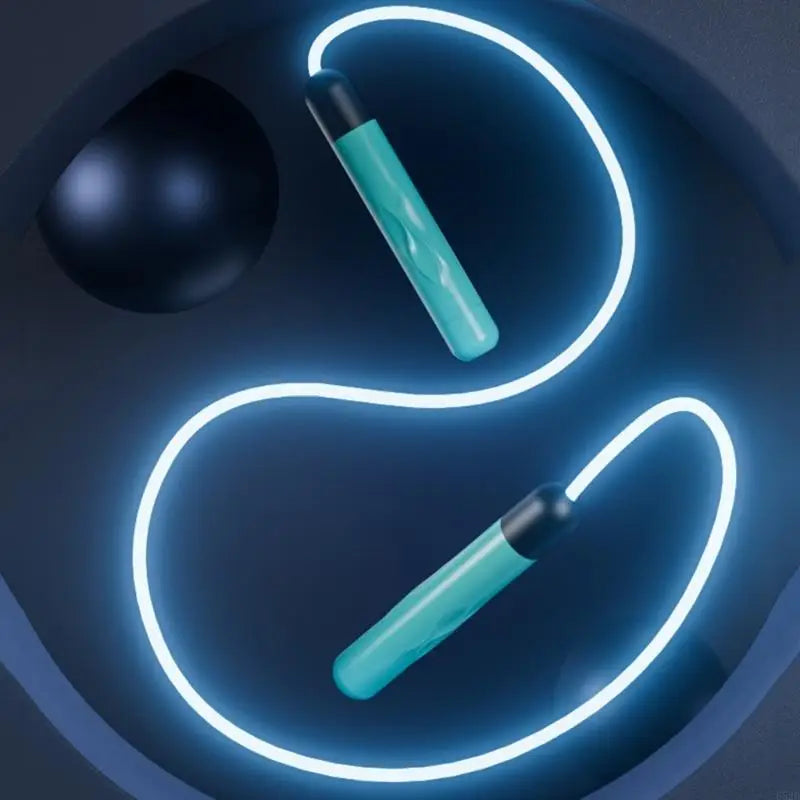 652D Skipping Rope Fitness Adjustable Night Glowing Skip Rope Exercise LED Jump Rope