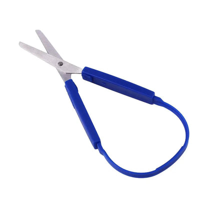 Cutting Paper Stationery School Office for Children Adults Adaptive Scissors Loop Scissors Cutting Supplies Yarn Cutter