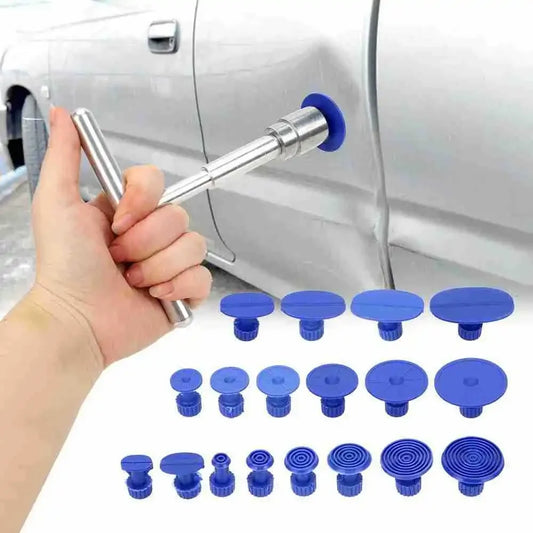 Car dent repair tool repair sheet metal equipment 19 piece set Car hail repair tool gasket set