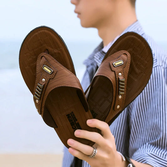 Flip Flops Male Slippers Men Summer Beach Shoes  For Men Flip Flops Men's Sandals