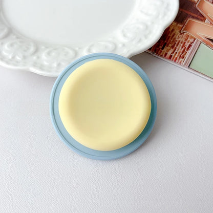 Magnetic Phone Grip Tok Folding Phone Stand Desktop Magsafe Phone Socket Solid Color Bracket INS Phone Holder