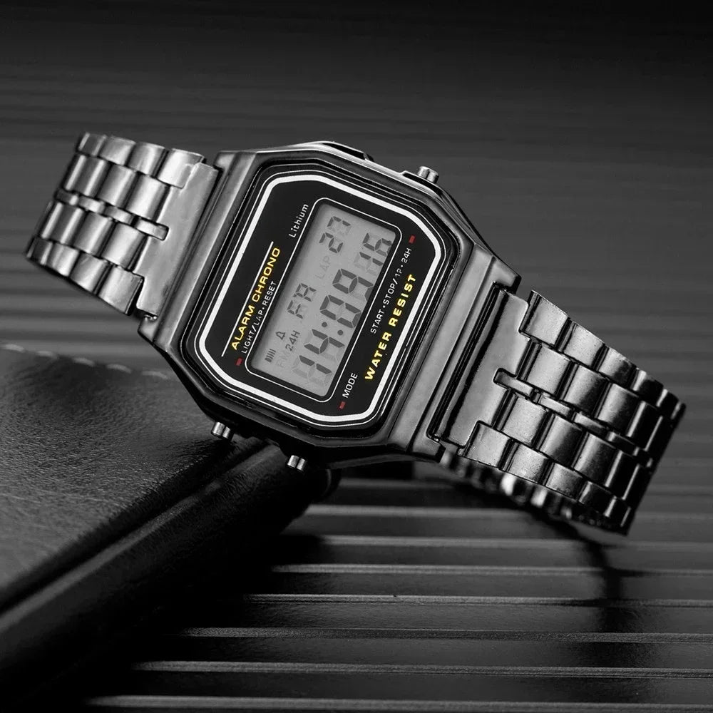 2025 Digital Watches for Men Sports Waterproof Bracelet Clock Gold Electronice LED Wristwatch Women Casucal Montre Homme Relogio