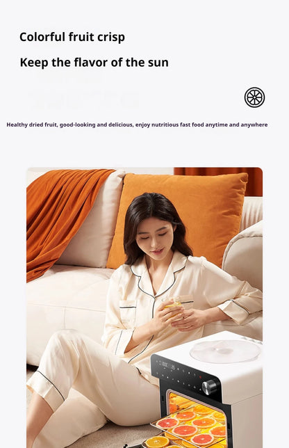 High-end smart air fryer, baking and frying dual-purpose, fully automatic and efficient touch-screen air steam oven for commerci