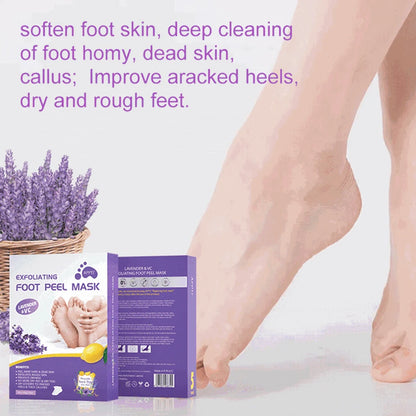 2-10pair Exfoliating Foot Mask Foot Care Tools For Remove Dead Skin Calluses Heel Crack Repair Pedicure Socks Foot Skin Care